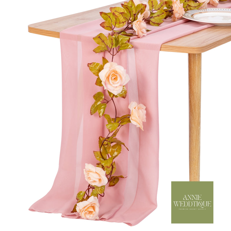 Chiffon Table Runners