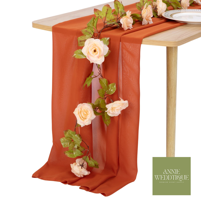 Chiffon Table Runners